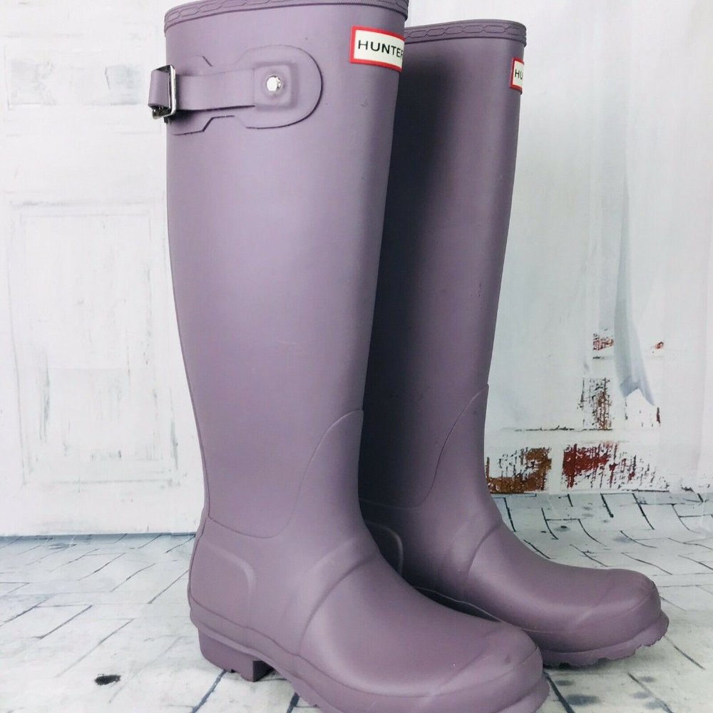 Hunter Original Tall Lavender Matte Rainboots